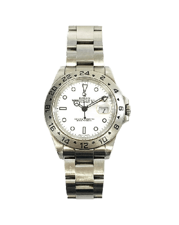 Rolex Explorer II 16570 White Dial