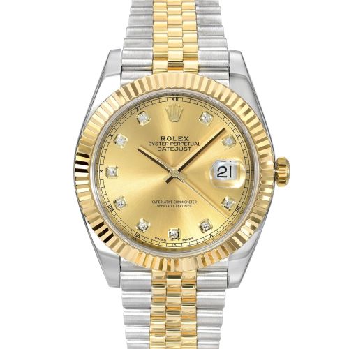 Rolex Datejust 126333 Steel & Yellow Gold Diamond